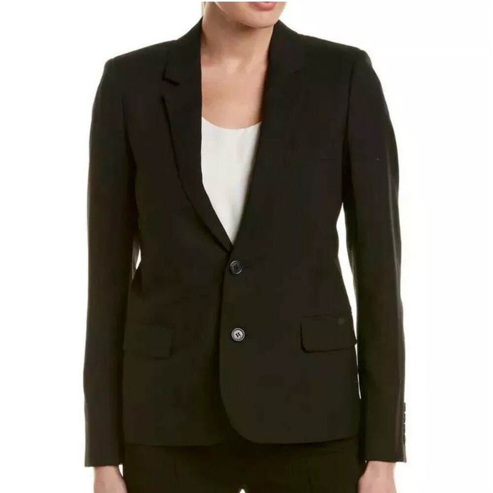 Saint Laurent Black Blazer Tailored Suit Jacket